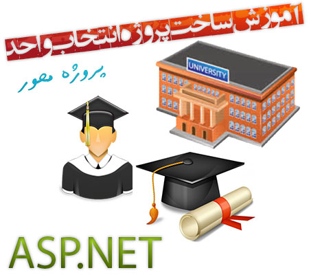 آموزش برنامه نویسی پروژه انتخاب واحد دانشگاه با ASP.NET